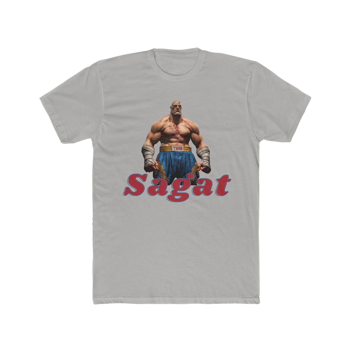 Sagat from Streetfighter Video Game Tee