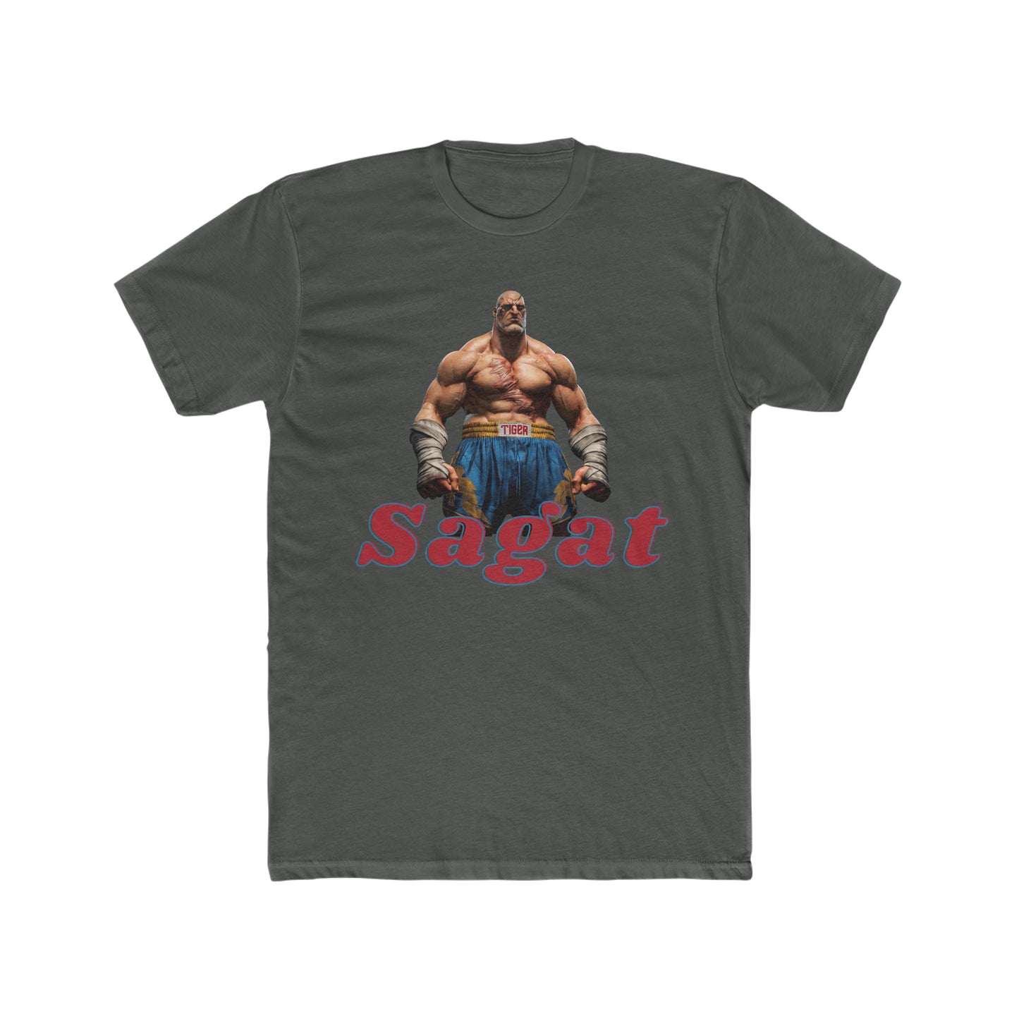 Sagat from Streetfighter Video Game Tee