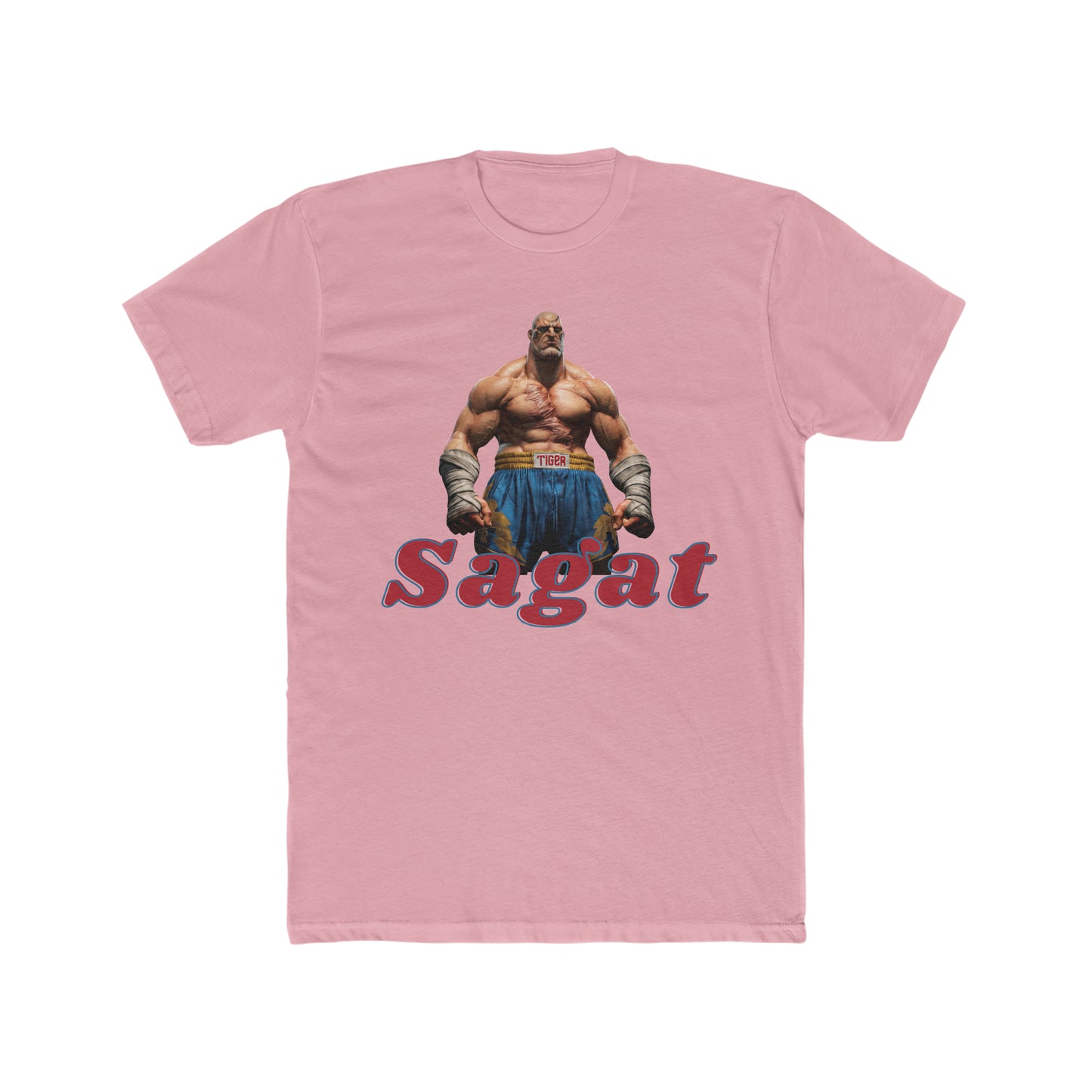 Sagat from Streetfighter Video Game Tee