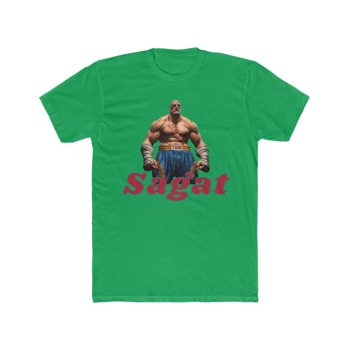 Sagat from Streetfighter Video Game Tee