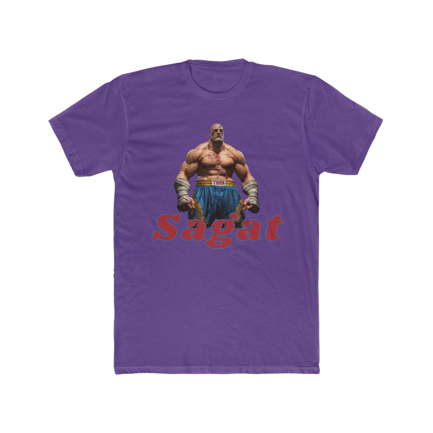 Sagat from Streetfighter Video Game Tee