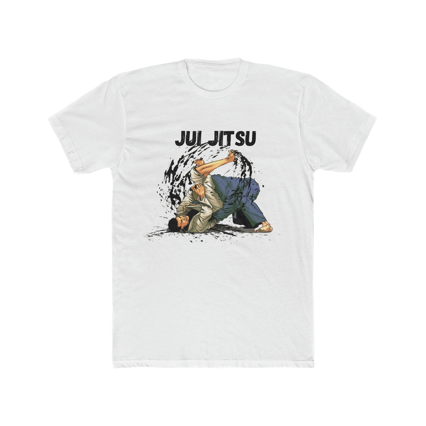 Jui Jitsu, Pop Art, Cartoon, Submission Hold Tee