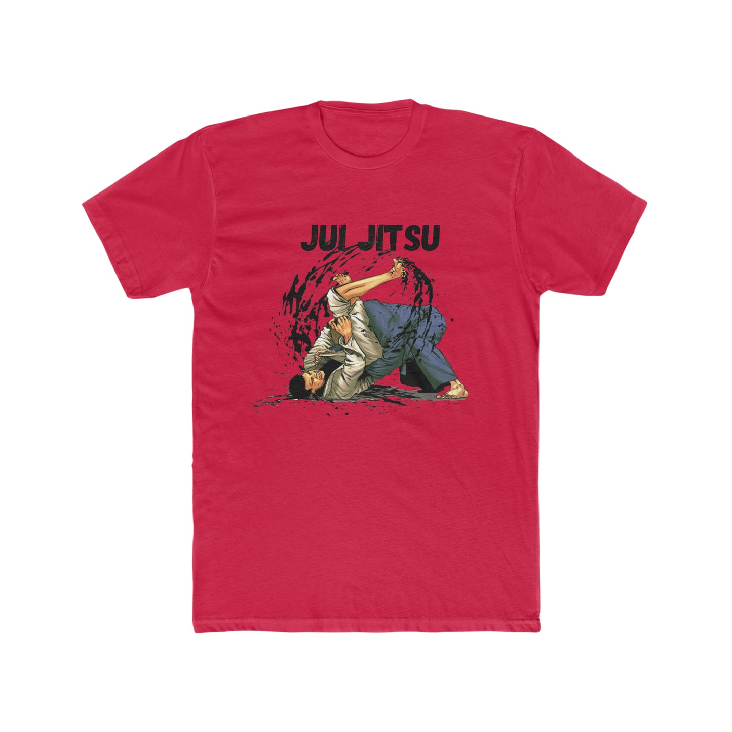 Jui Jitsu, Pop Art, Cartoon, Submission Hold Tee