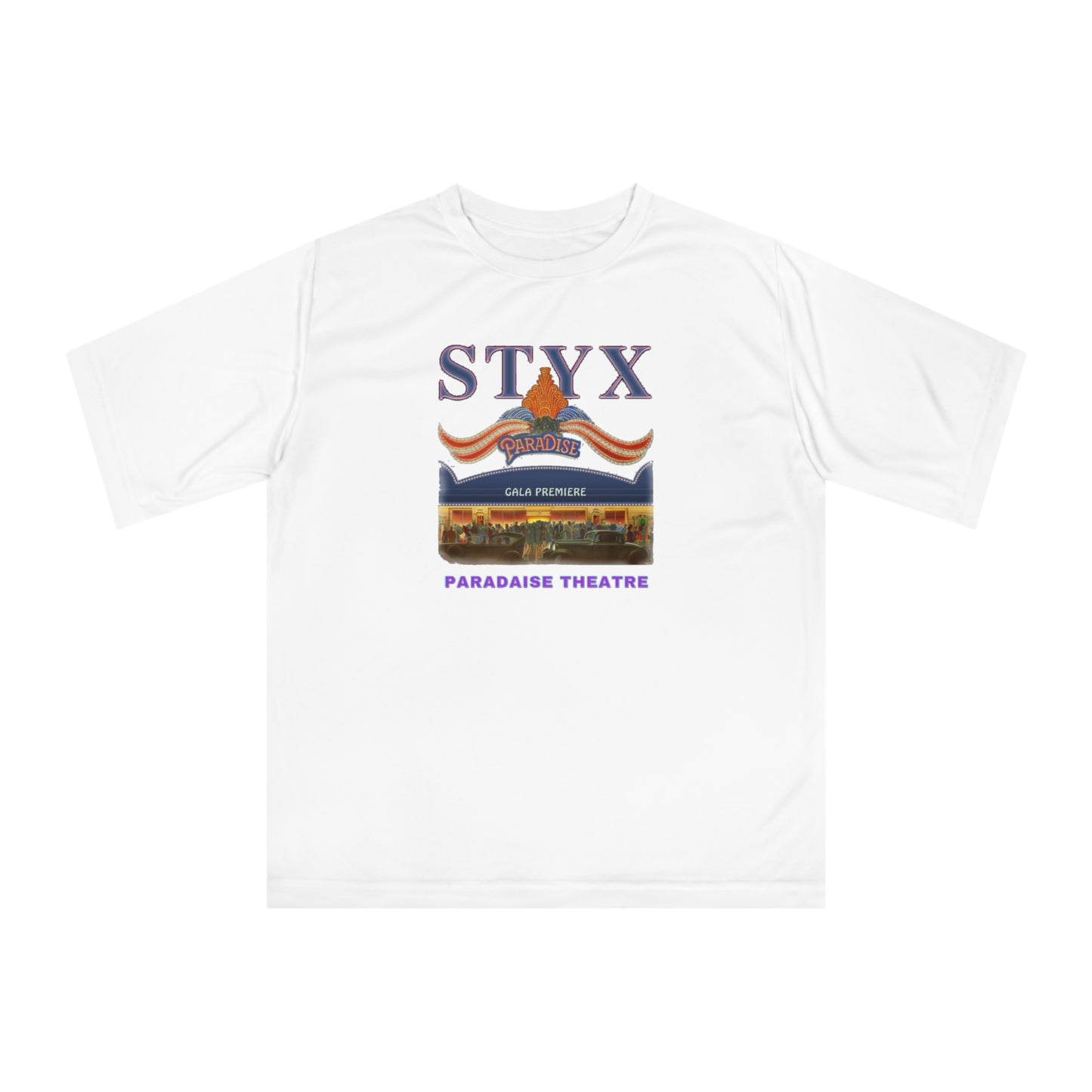 Styx, Paradise, Gala Premiere Album Cover Tee