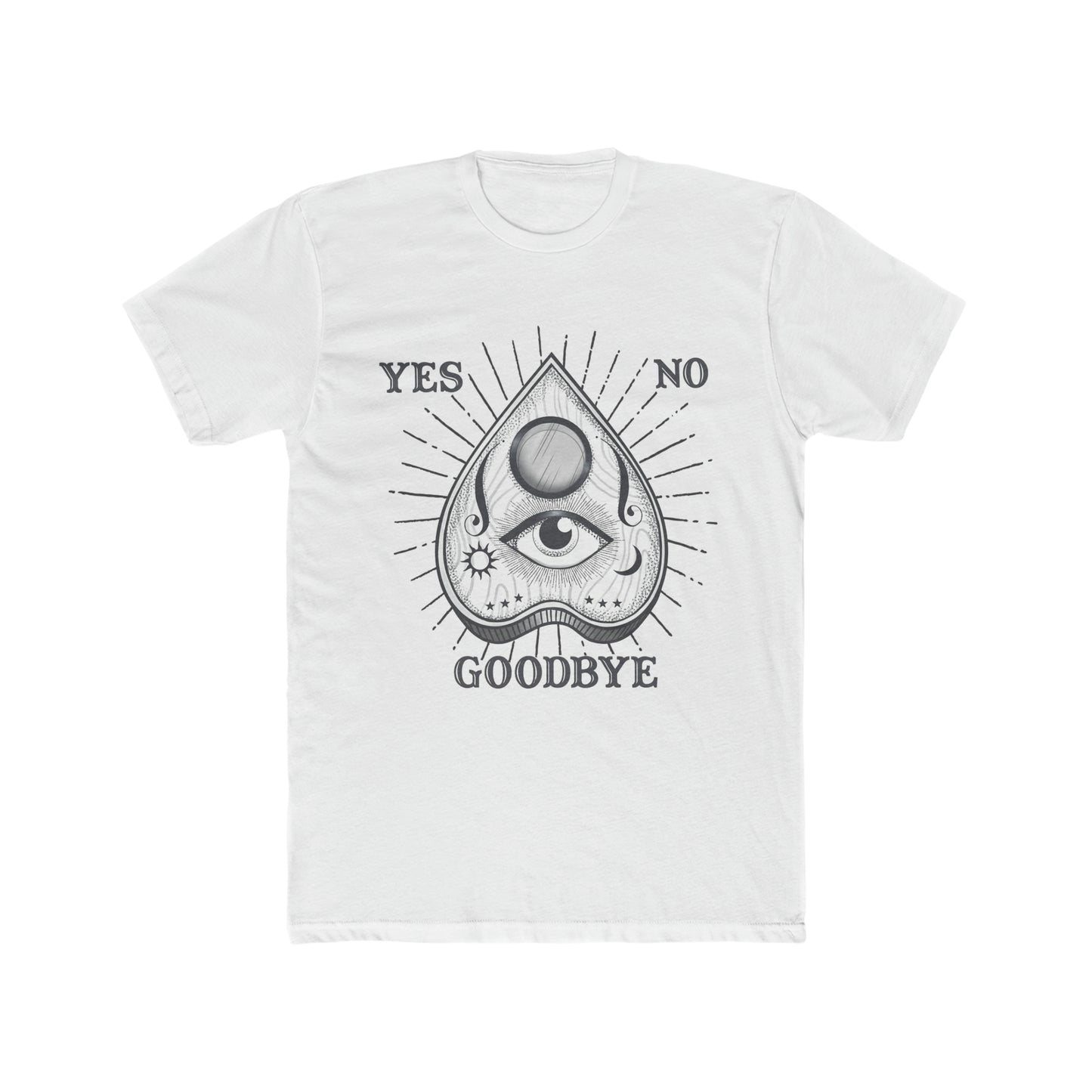 Yes, No, Goodbye, Ouija Board, Retro, Classic Art Tee