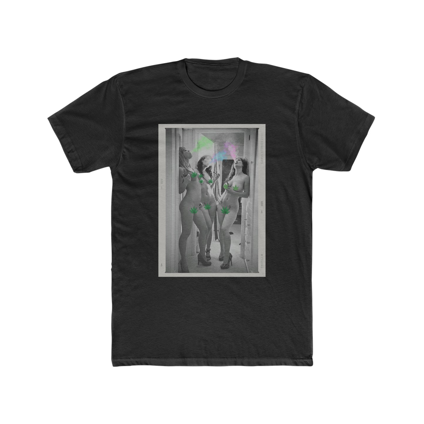 Naked Girls Smoking Weed Tee