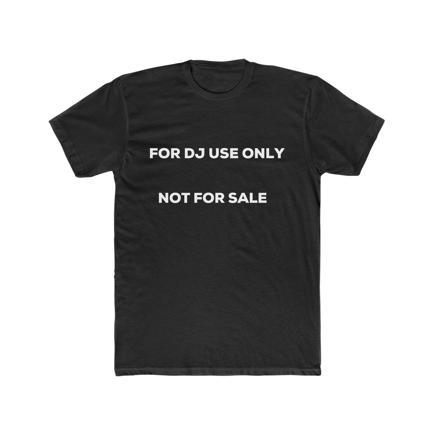 Not For Sale Tee, Front and Back