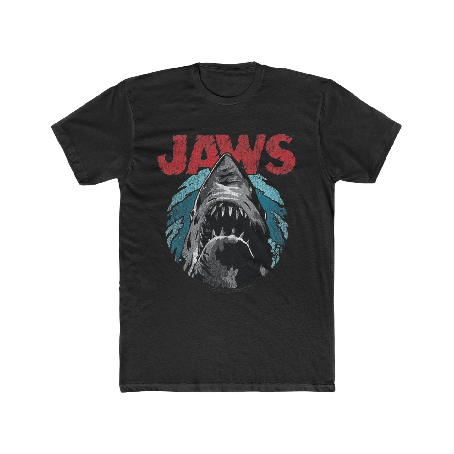 Jaws, Water Paint Art Style Tee