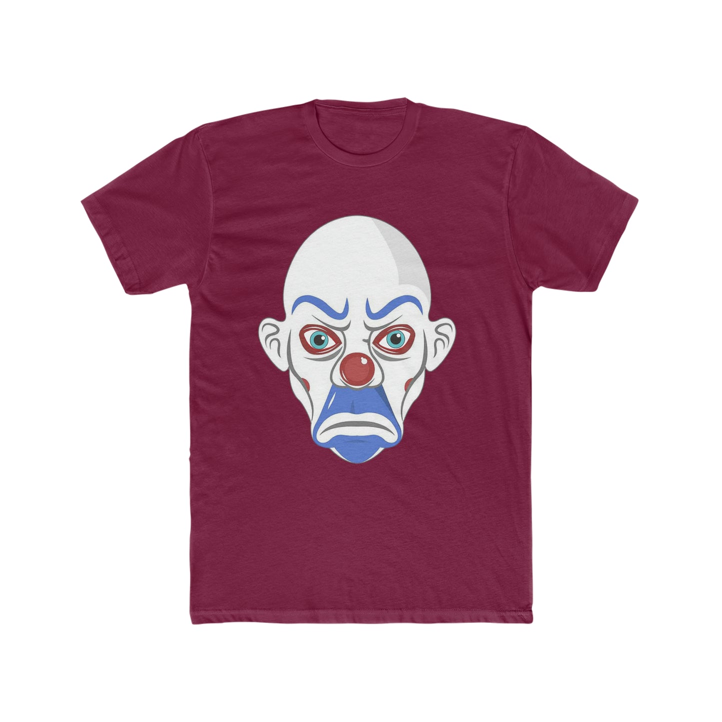 Joker, Bank Robber Mask, Clown, Batman Dark Knight Tee