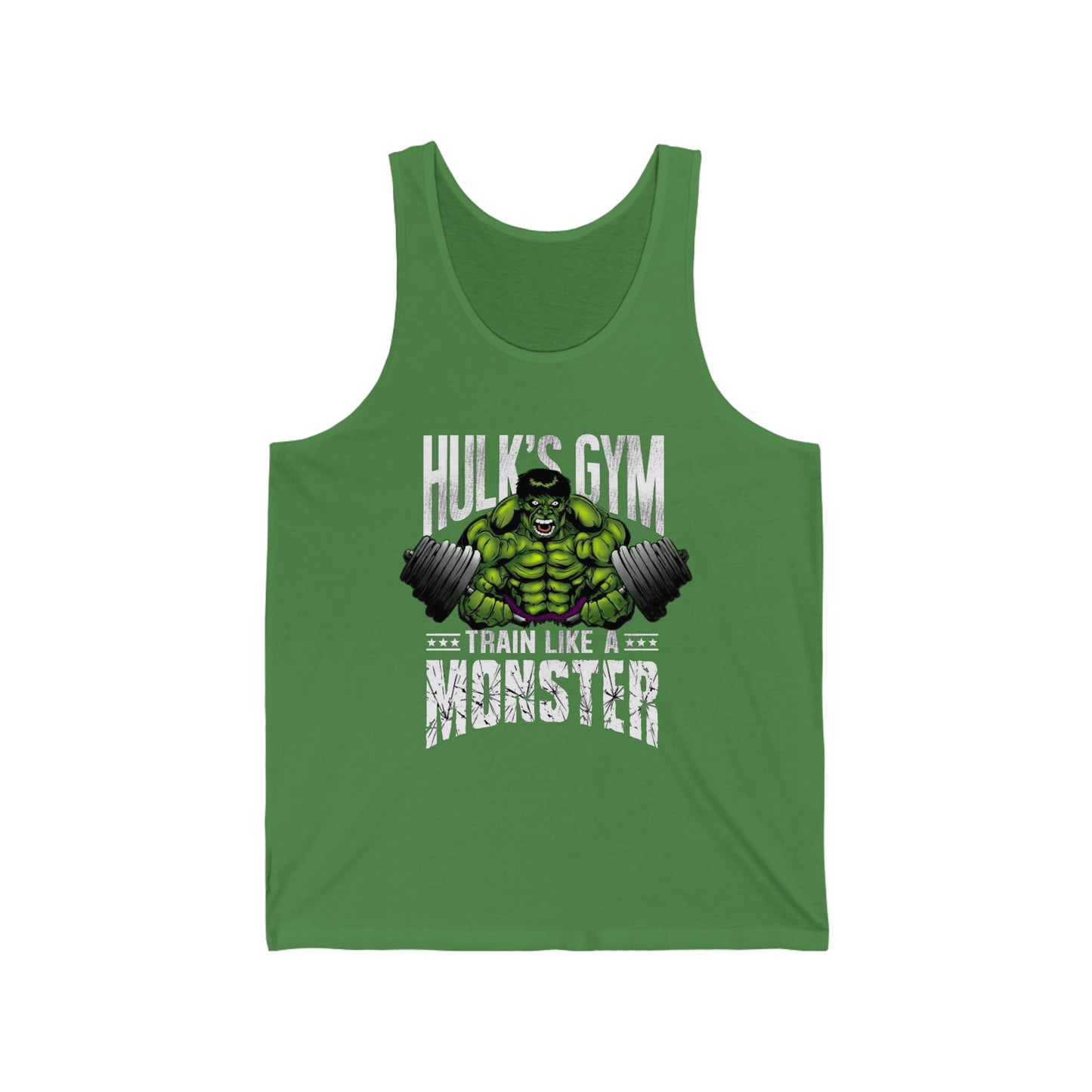 Hulk's Gym, Train Like  Monster Tank Top