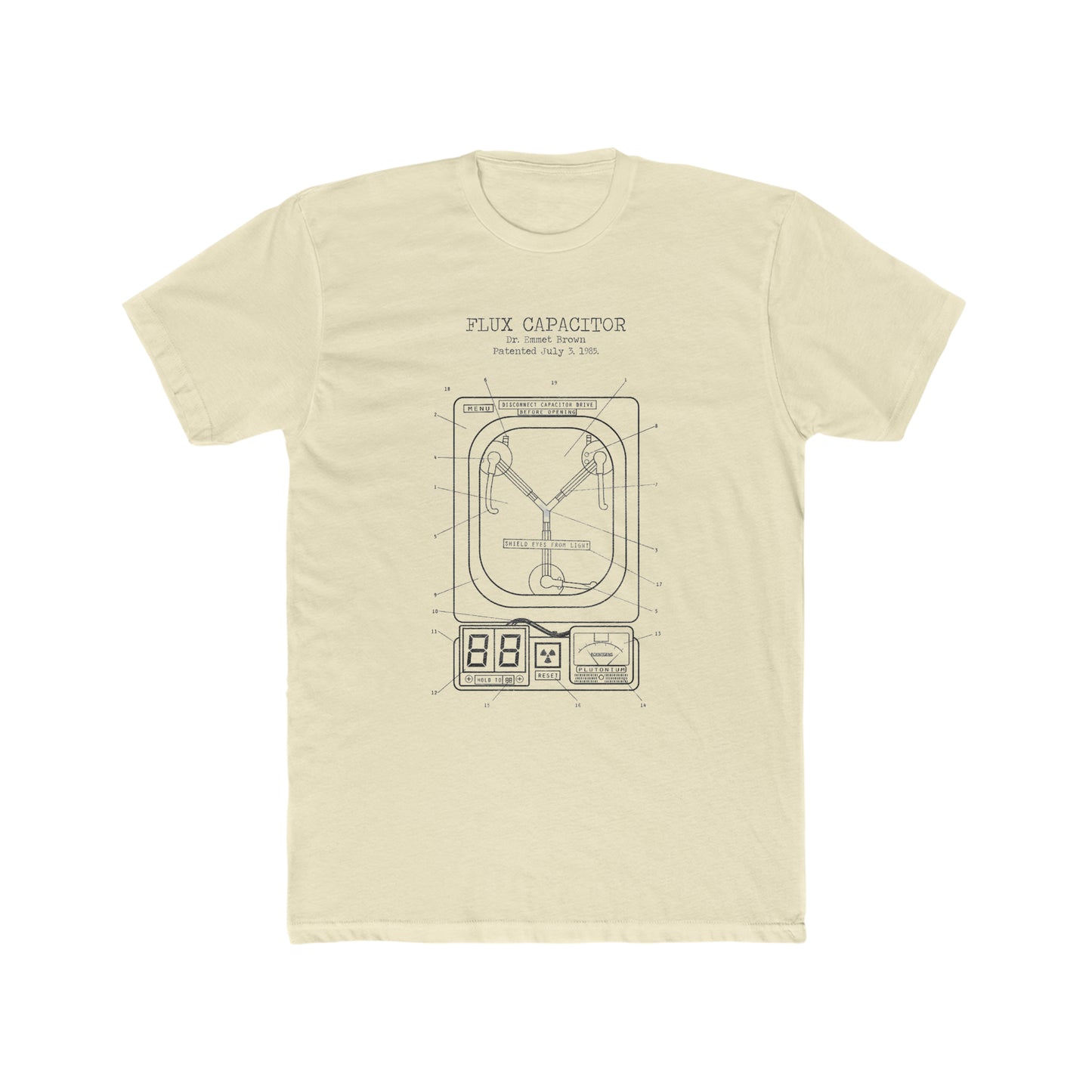 Flux Capacitor Patient from Back to the Future, 1980's Movie Classic Tee