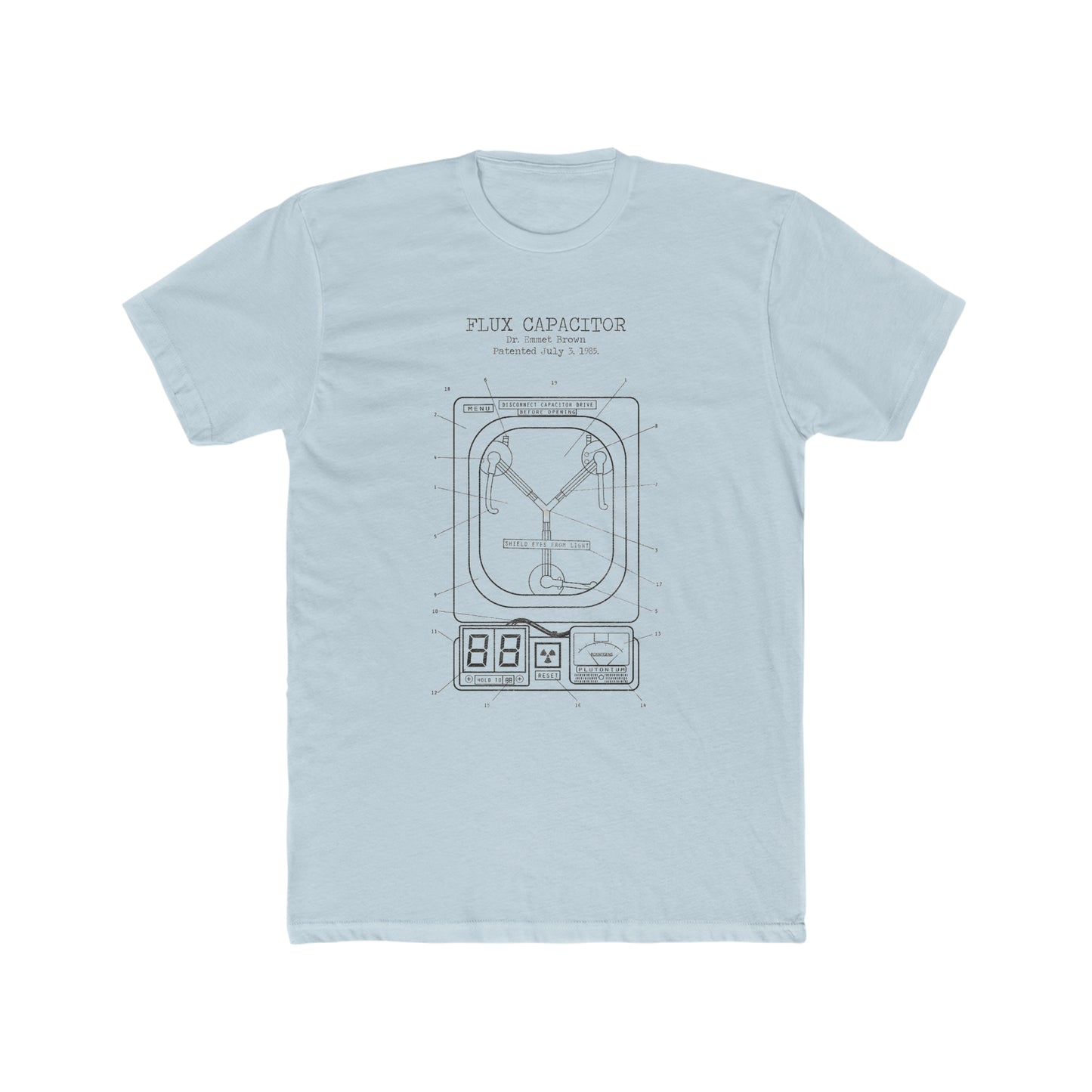 Flux Capacitor Patient from Back to the Future, 1980's Movie Classic Tee