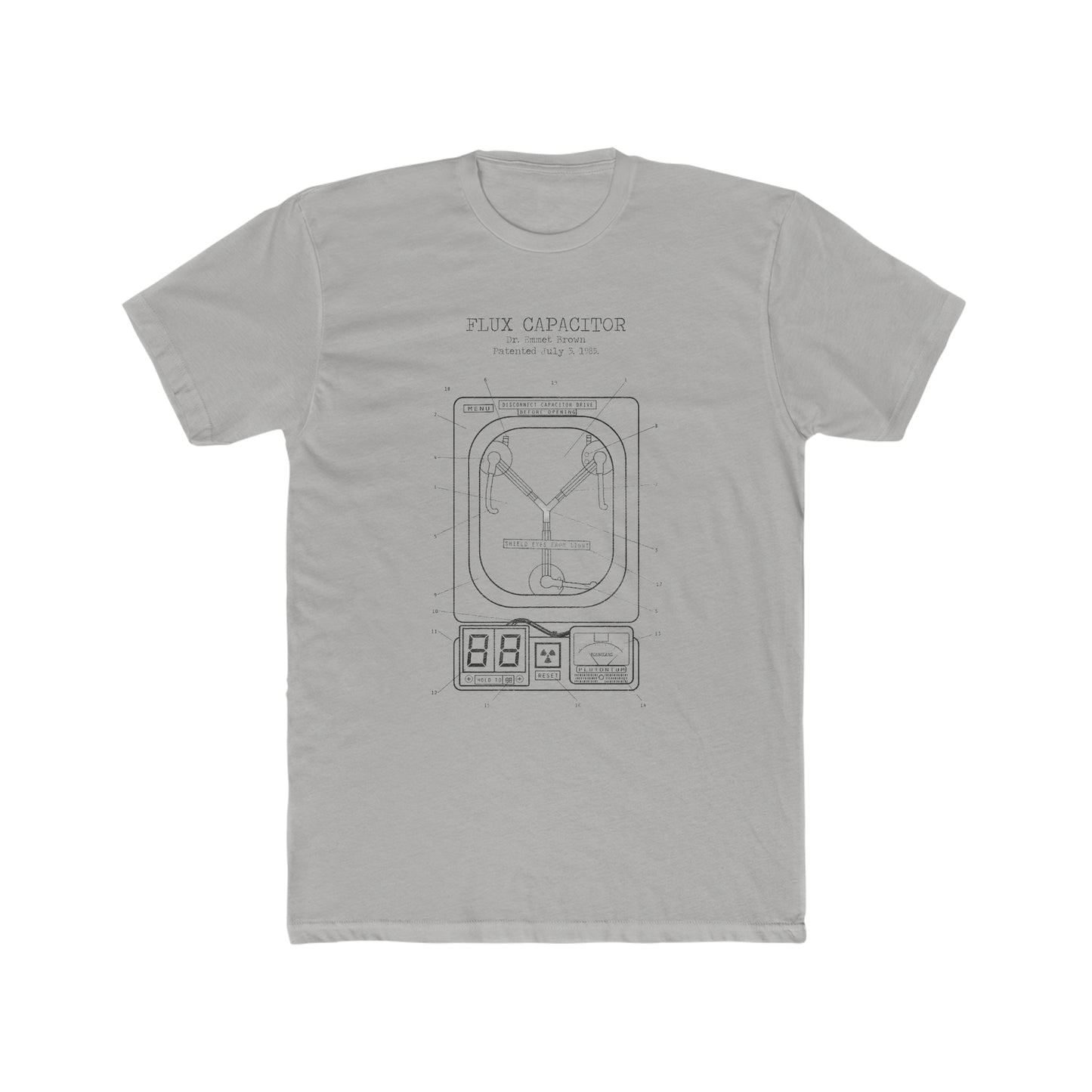 Flux Capacitor Patient from Back to the Future, 1980's Movie Classic Tee