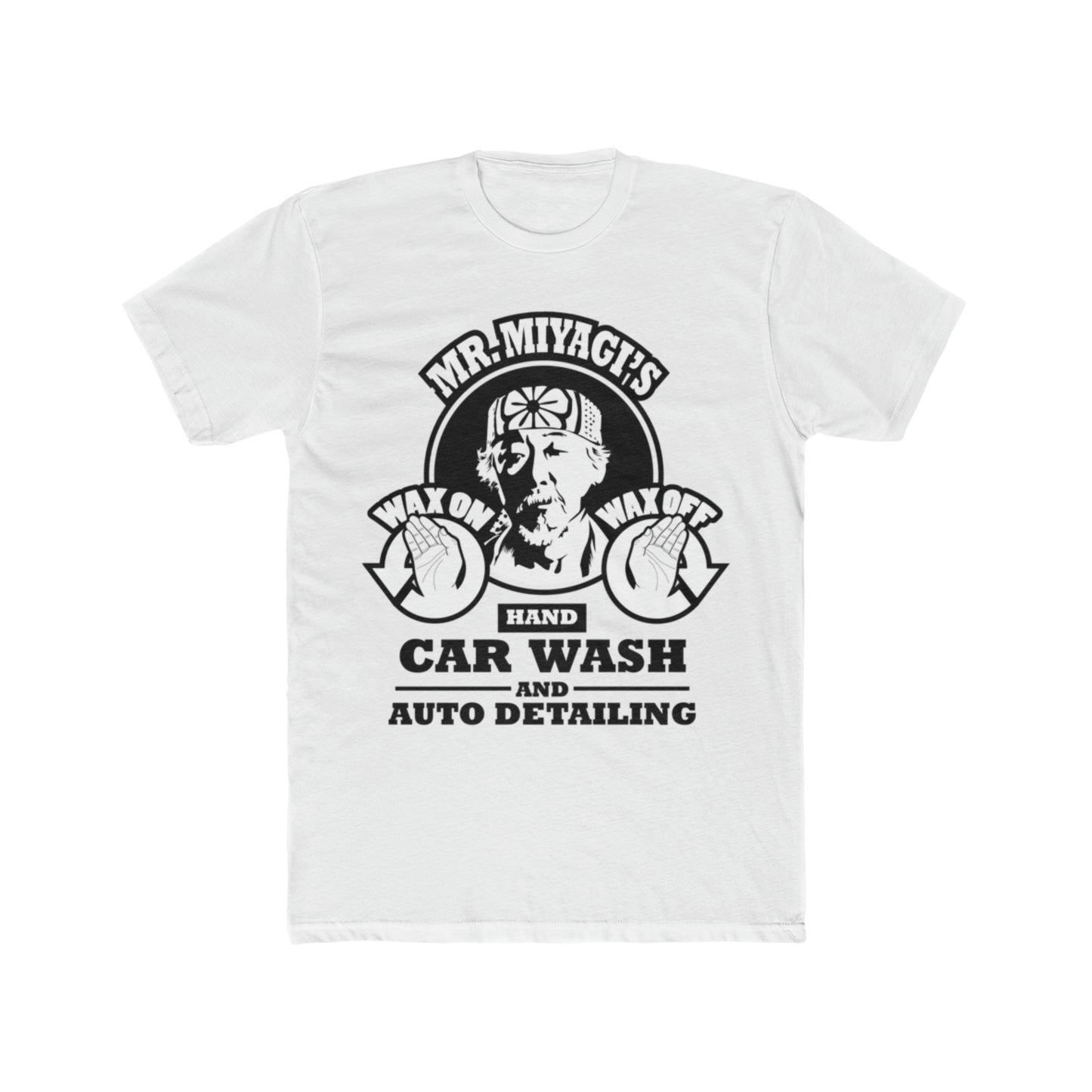 The karate Kid, Mr. Miyagi's Hand Car Wash and Auto Detailing, Parody of 80's Classic Movie Tee