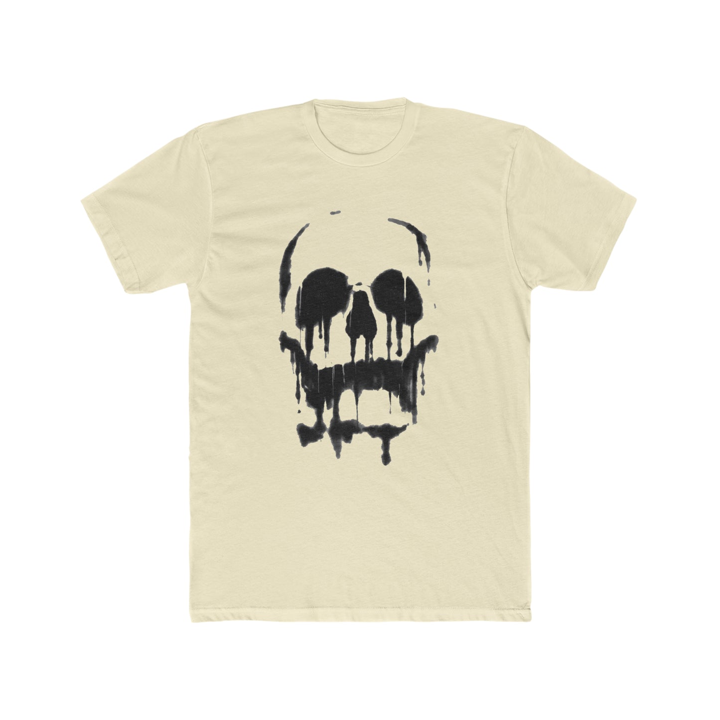 Skull Art, Paint Bleed Tee