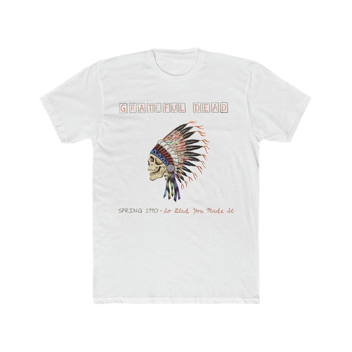 Grateful Dead, Spring 1990 Album Cover Tee