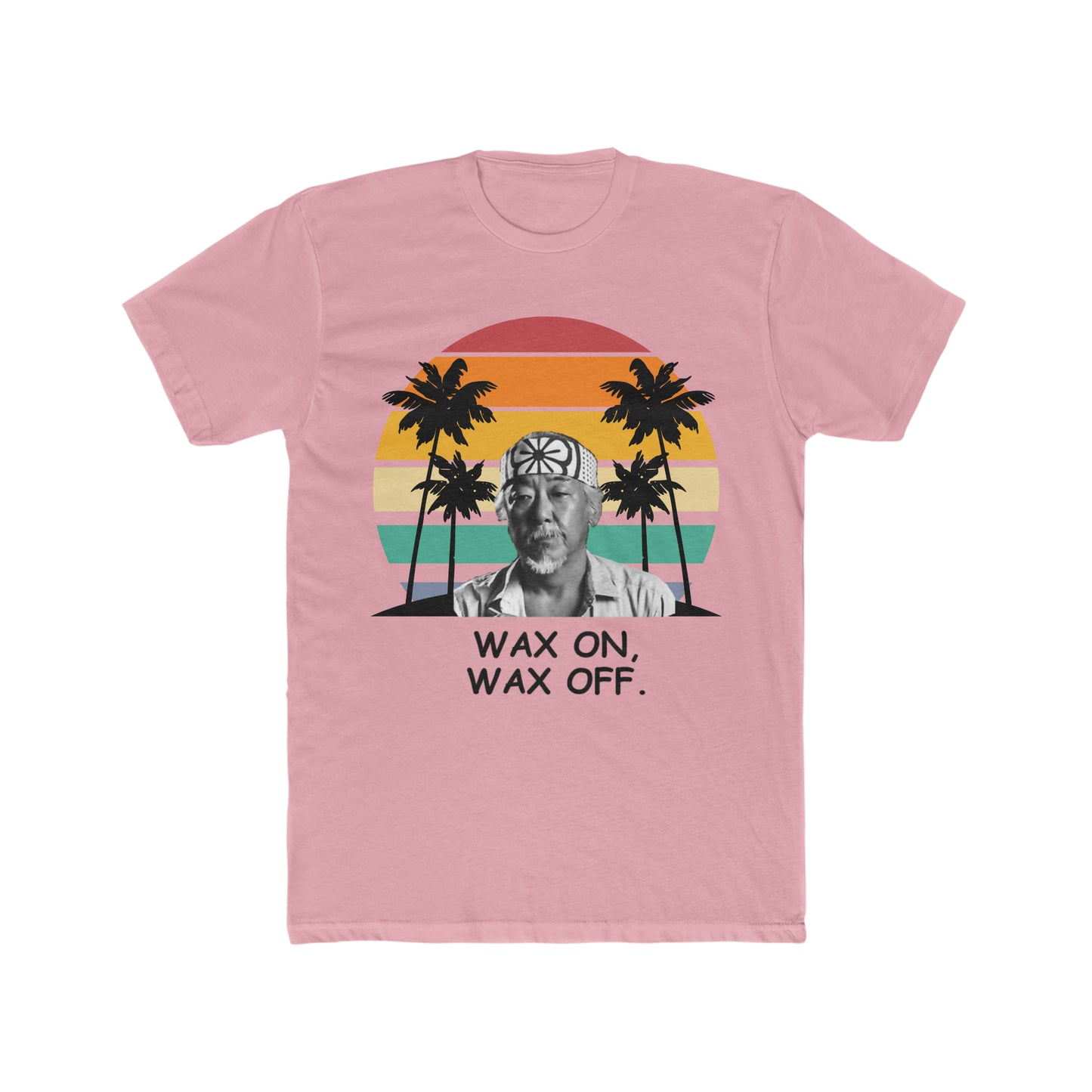 Karate Kid, Mr. Miyagi, Wax On Wax Off, 80's Movie Classic, Retro Style Tee