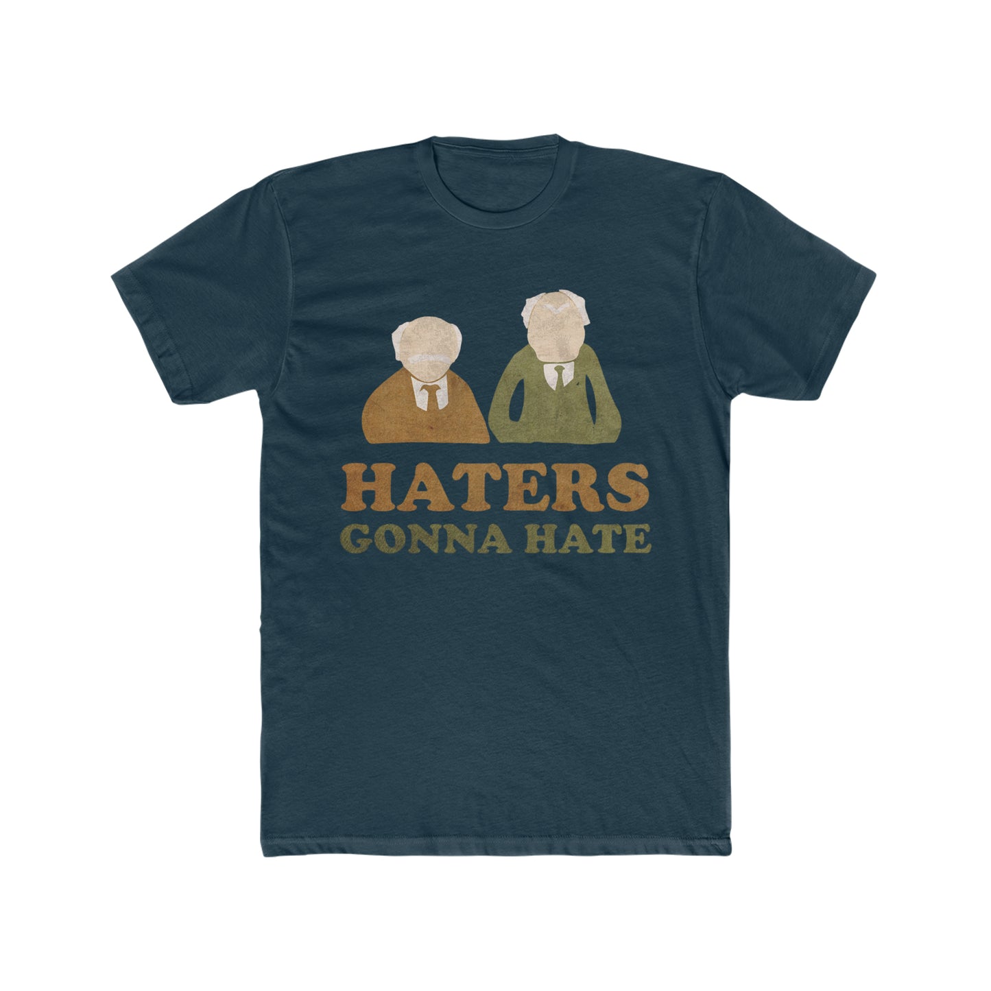 Two Old Men From The Muppets Balcony, Haters Gonna Hate, Retro, Vintage Inspired Tee