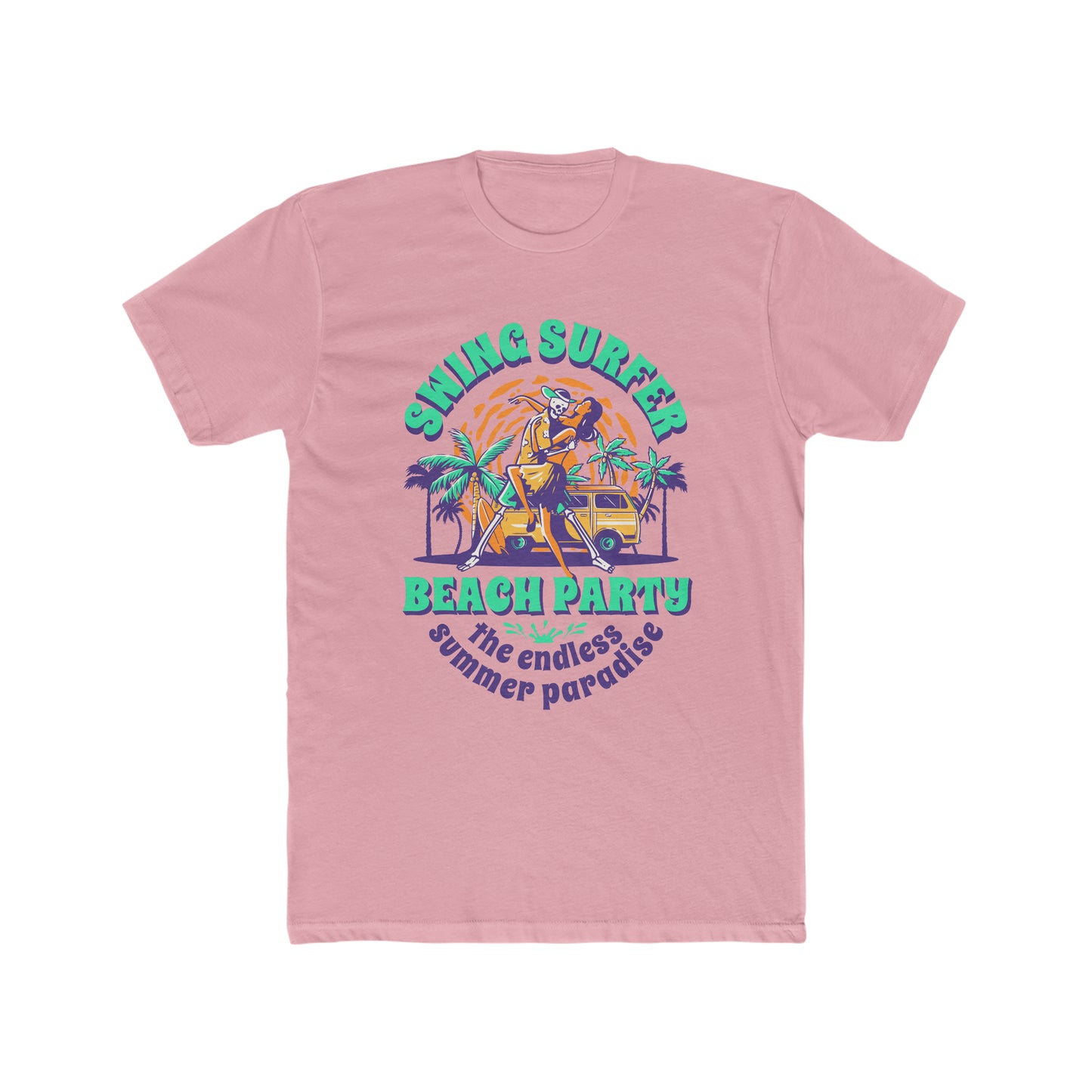 Swing Surfer Beach Party, The Endless Summer Paradise, Fun Tee