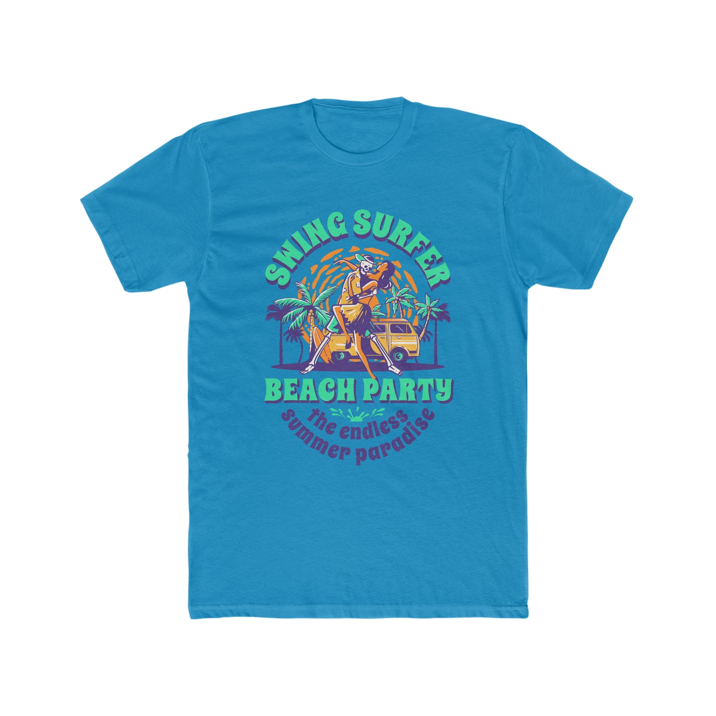 Swing Surfer Beach Party, The Endless Summer Paradise, Fun Tee