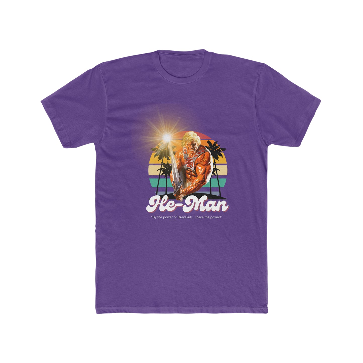 By the Power of Grayskull, I Have the Power, Retro, He-Man Tee