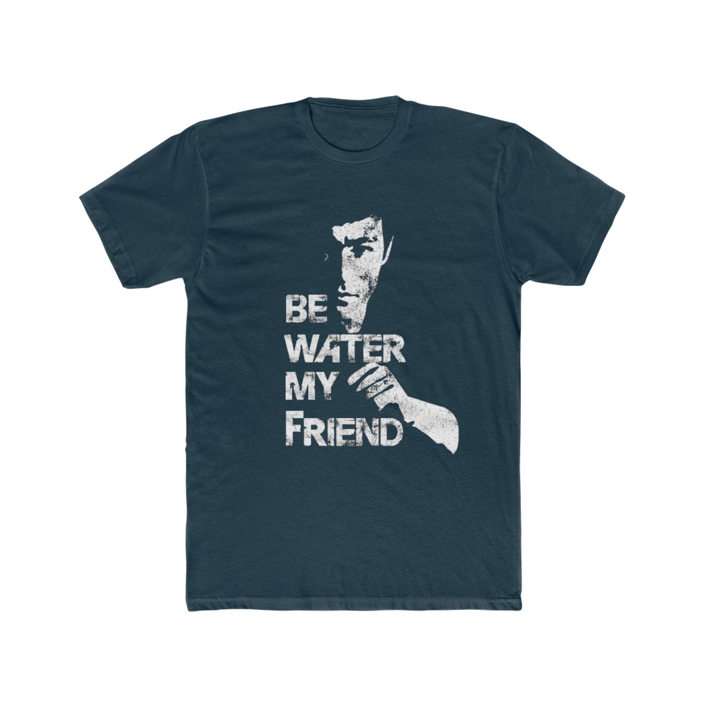 Bruce Lee, Be Water My Friend, Famous Quote, Vintage Inspired and Style Tee