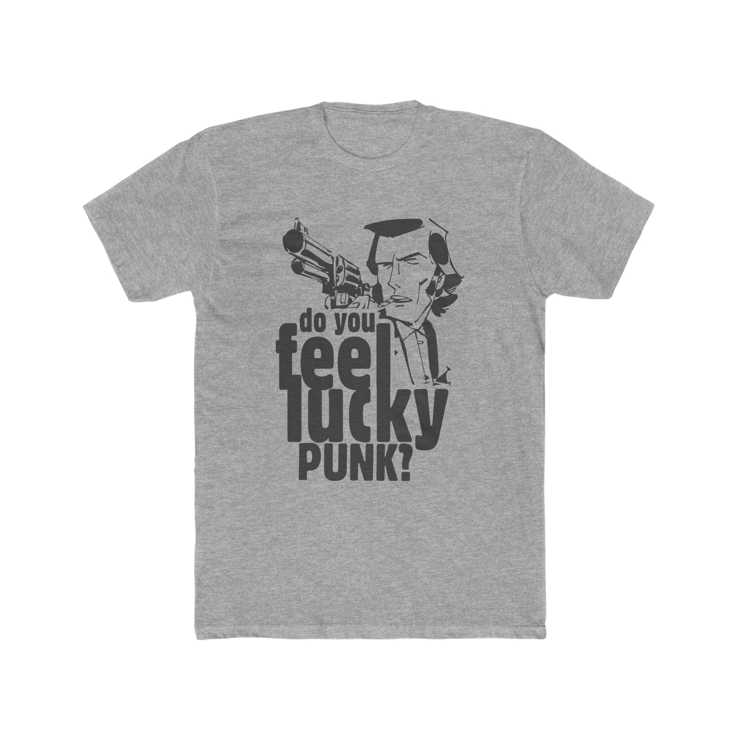 Dirty Harry, Clint Eastwood, Famous Quote, Do You Feel Lucky Punk Tee