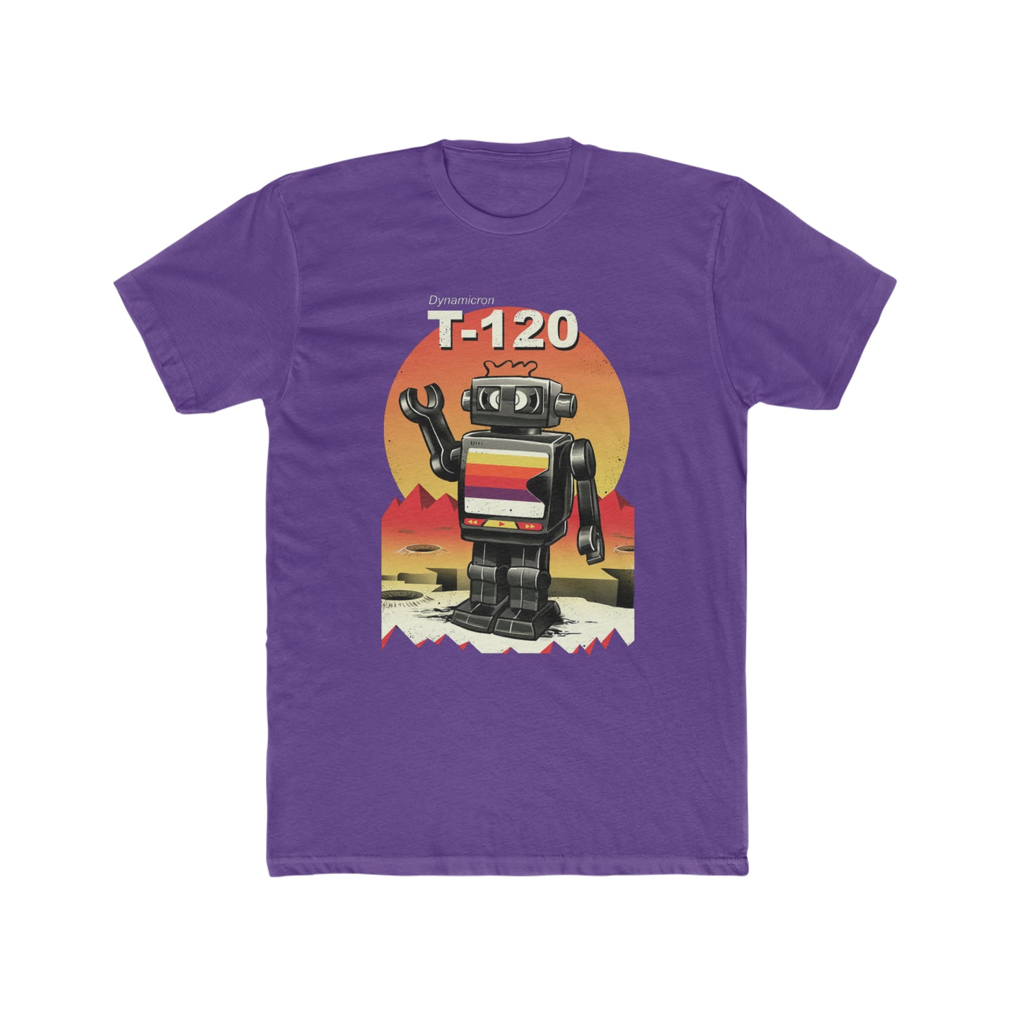 Dynamicron T-120 VHS Robot in Outer Space Tee