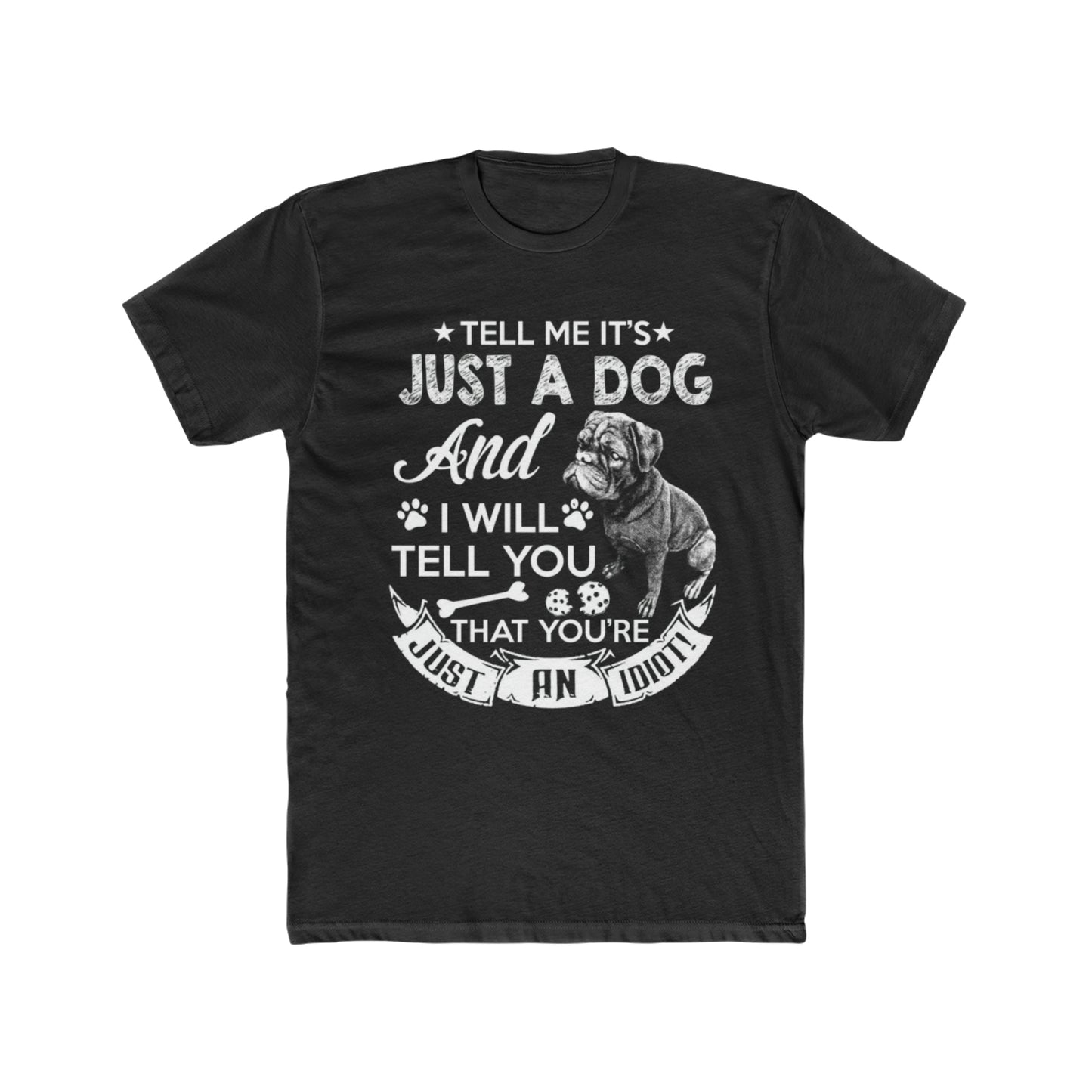 Animal Lover, Dog Humor, Vintage Style, Classic Tee