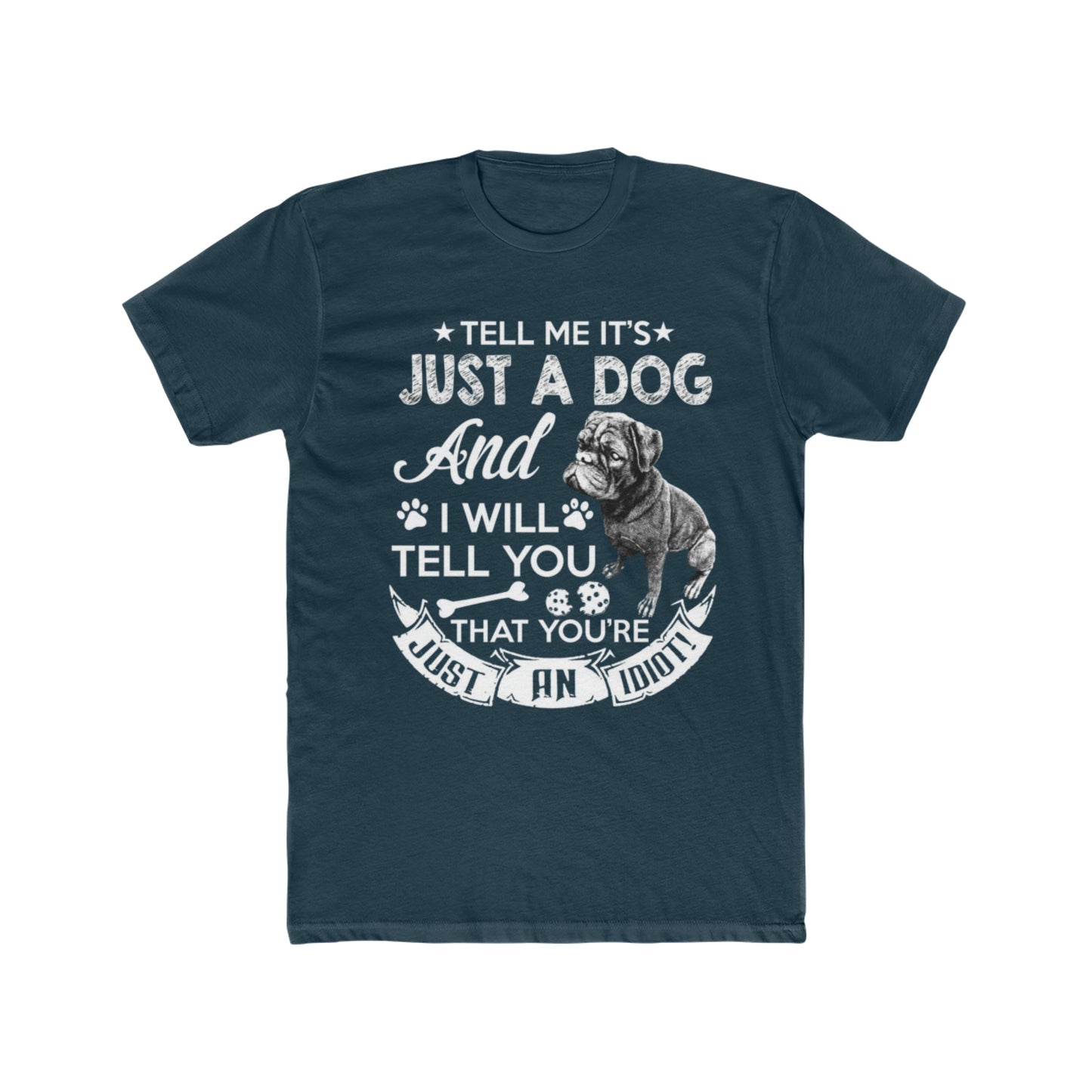 Animal Lover, Dog Humor, Vintage Style, Classic Tee