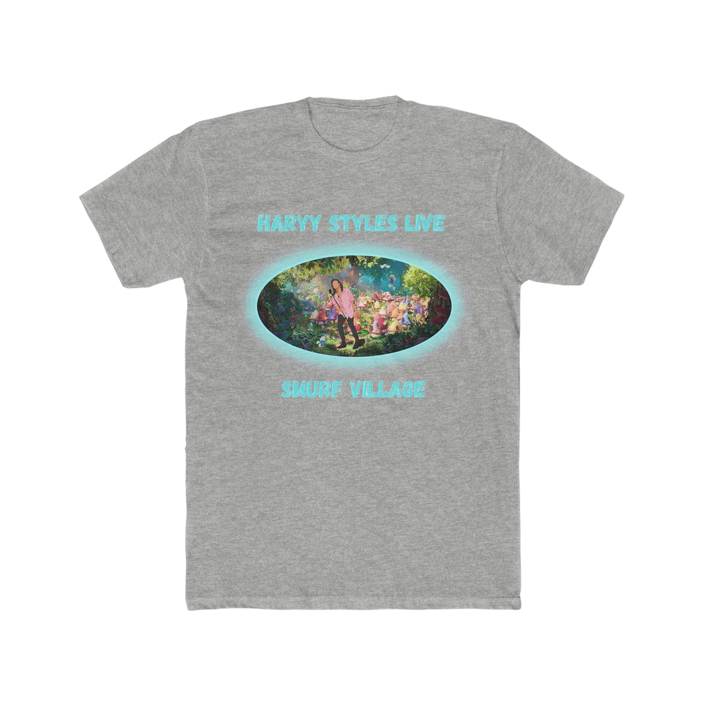 Harry Styles Live at Smurf Village Custom Tee