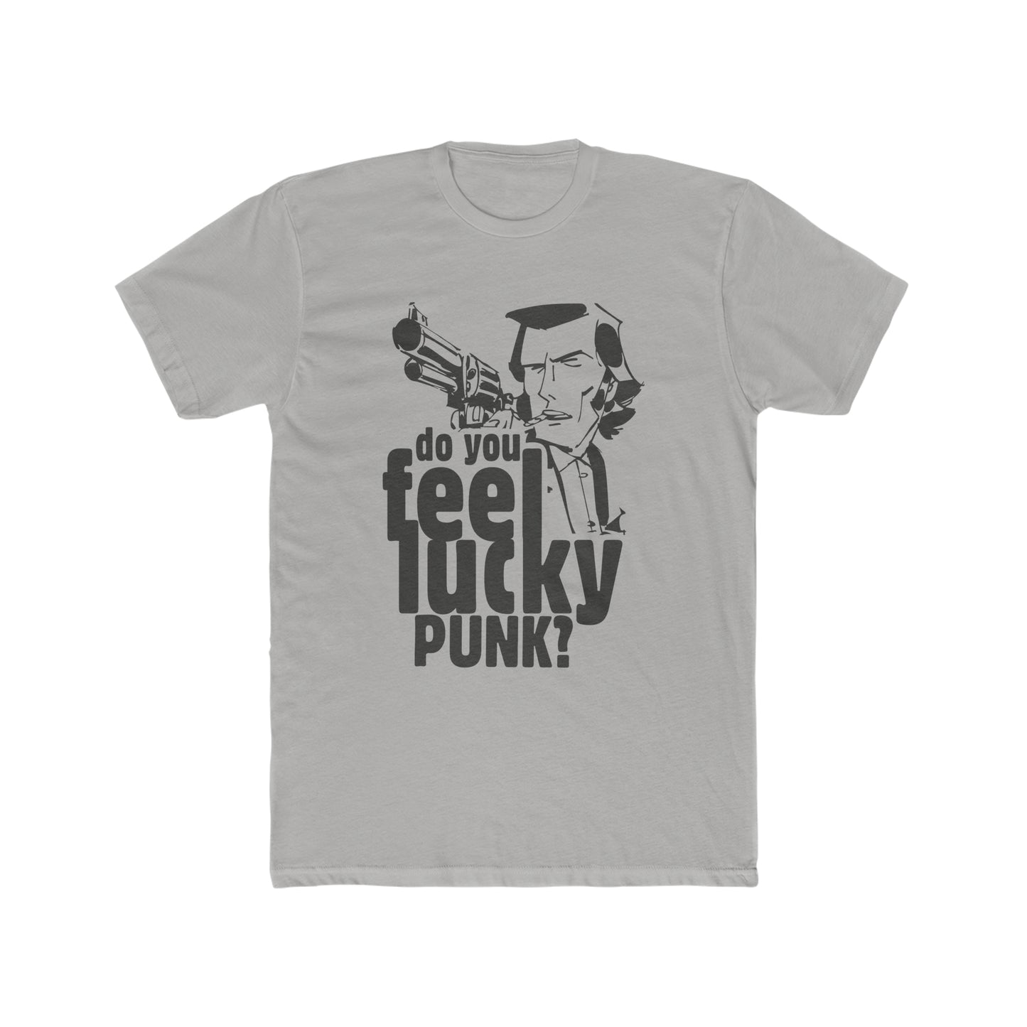 Dirty Harry, Clint Eastwood, Famous Quote, Do You Feel Lucky Punk Tee