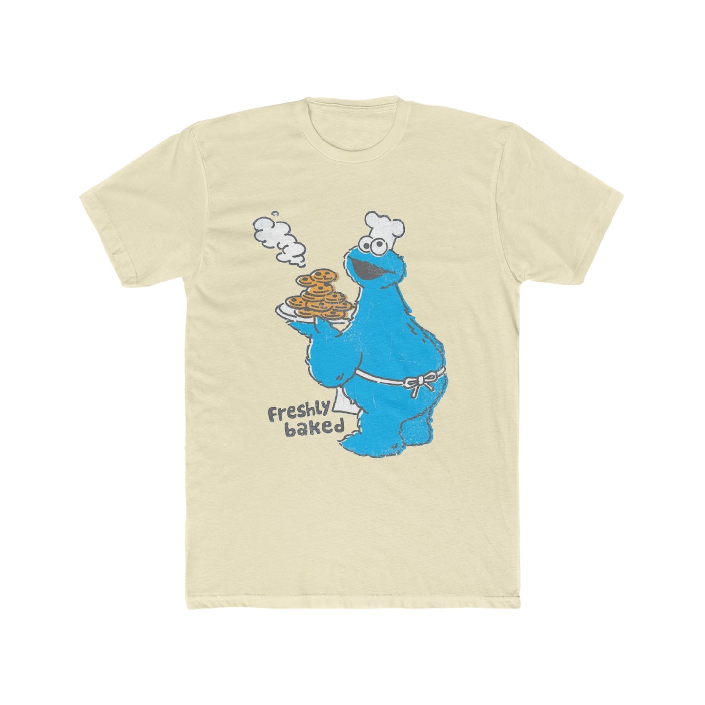 Cookie Monster, Freshly Baked Cookies, Sesame Street, Vintage Inspired Tee