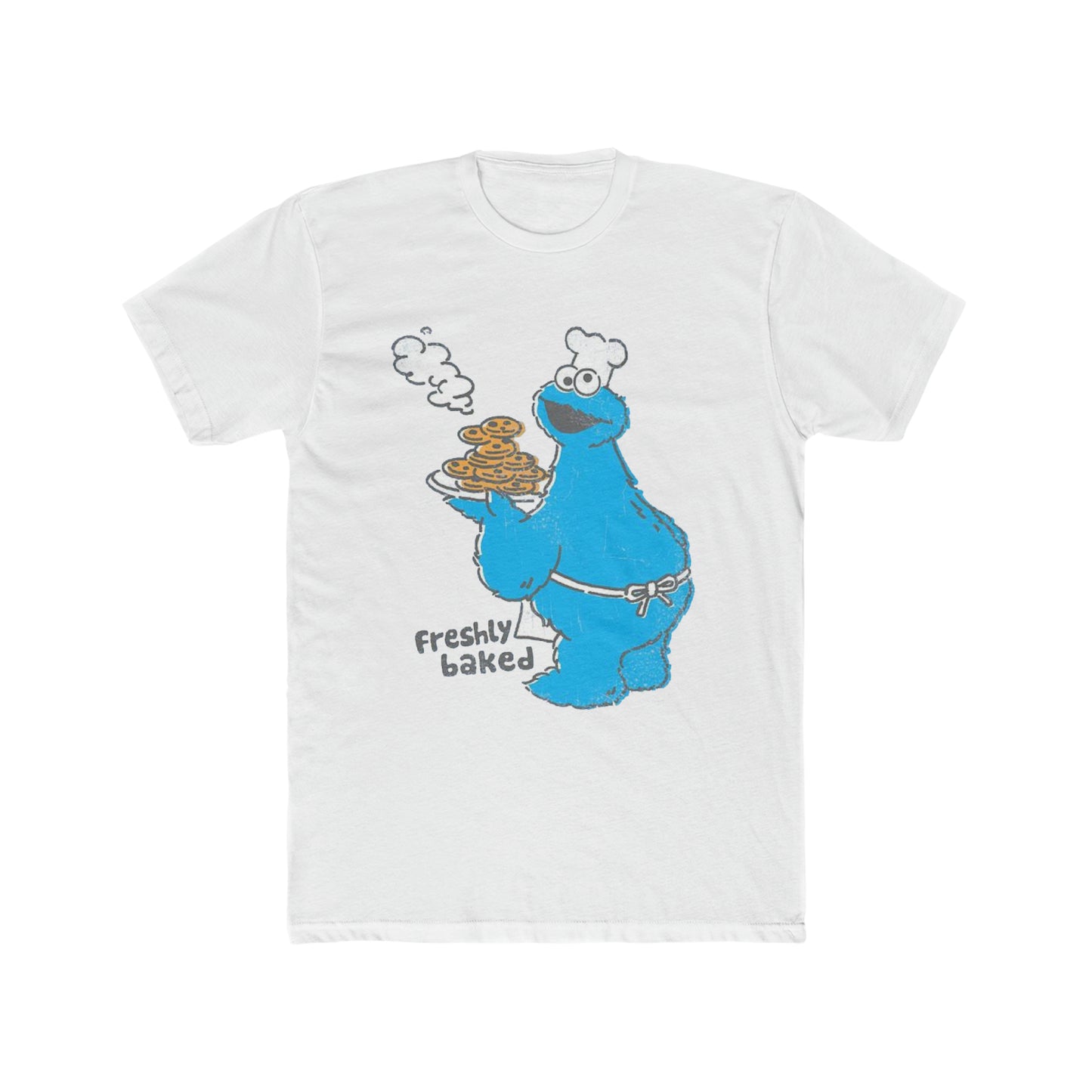 Cookie Monster, Freshly Baked Cookies, Sesame Street, Vintage Inspired Tee