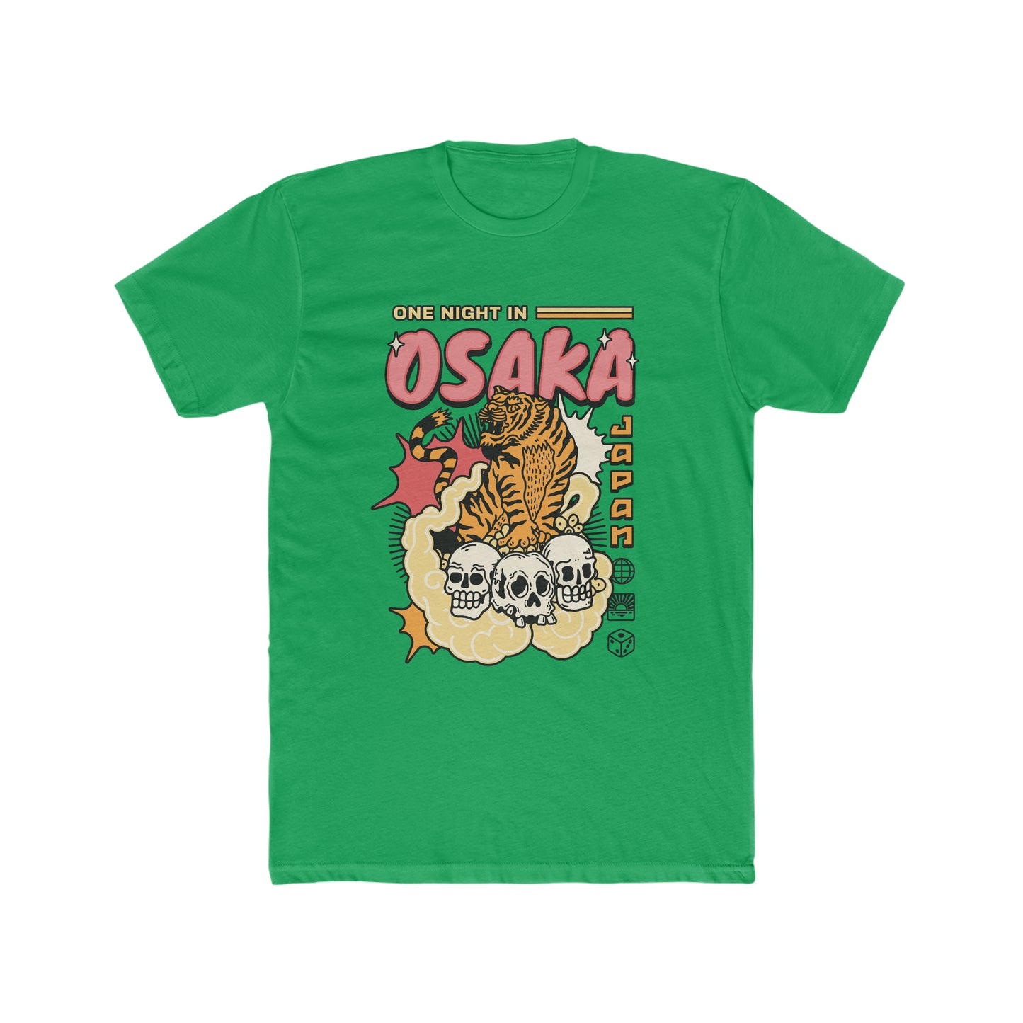 Ed Hardy Style Type T-Shirt, One Night In Osaka Japan, Art Tee