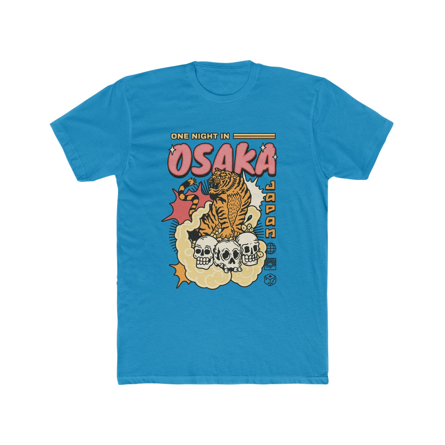 Ed Hardy Style Type T-Shirt, One Night In Osaka Japan, Art Tee