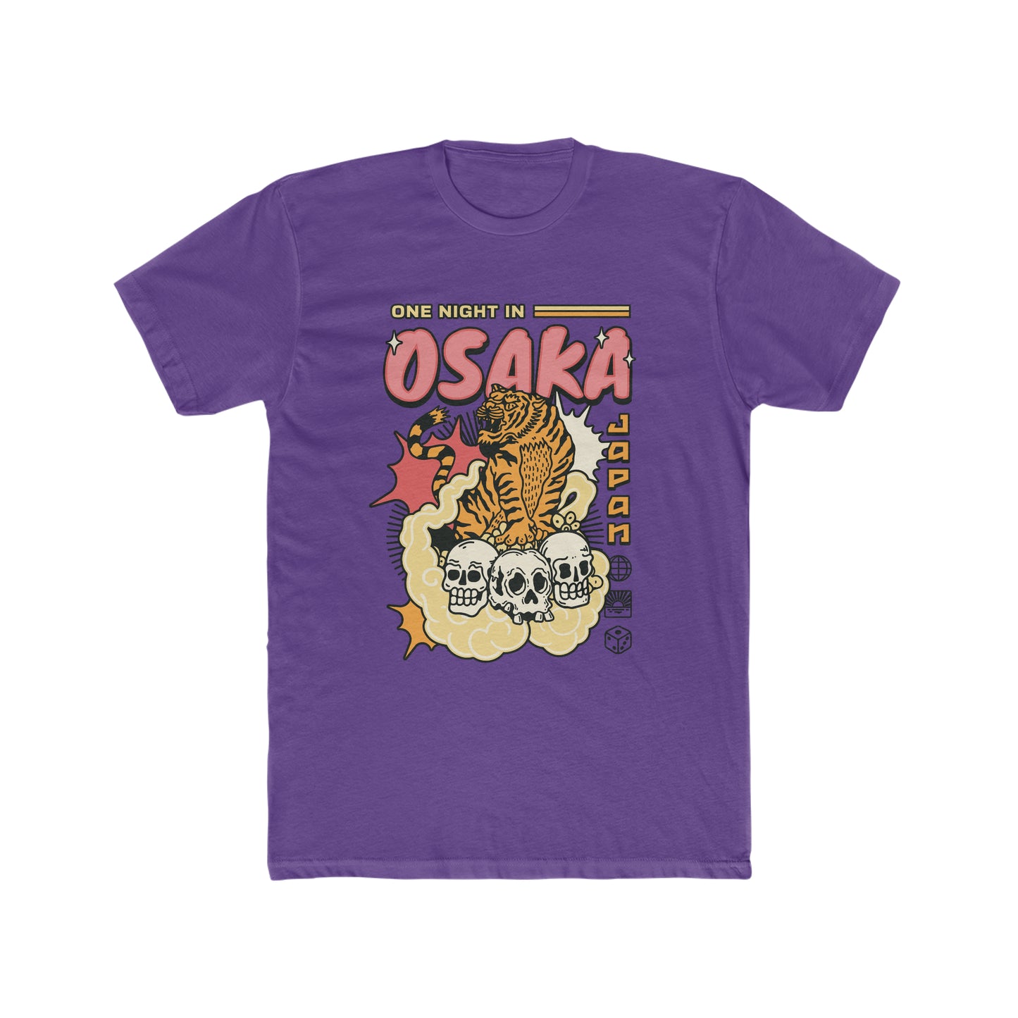 Ed Hardy Style Type T-Shirt, One Night In Osaka Japan, Art Tee