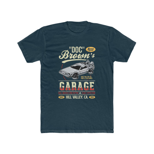 Doc Brown's Garage, Back to the Future, Vintage Inspired Tee