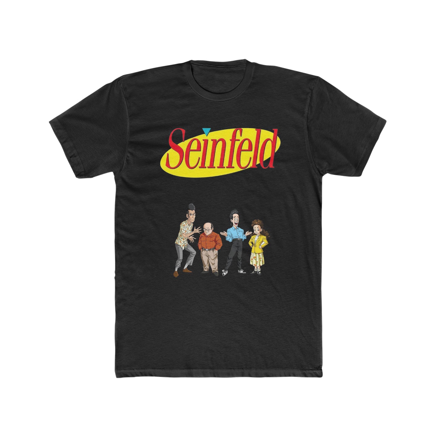 Seinfeld Cartoon Cast Tee