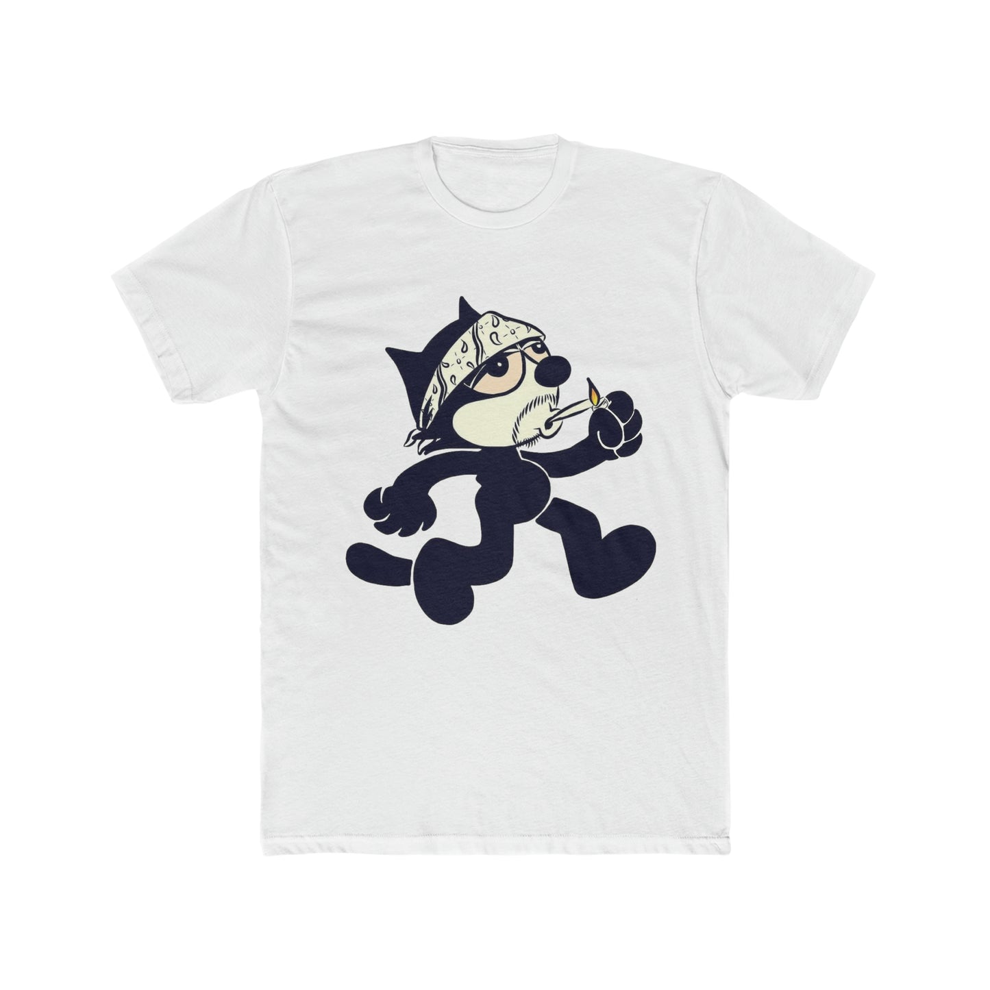 Felix The Cat Smoking a Joint, 420, Weed, Marijuana Tee