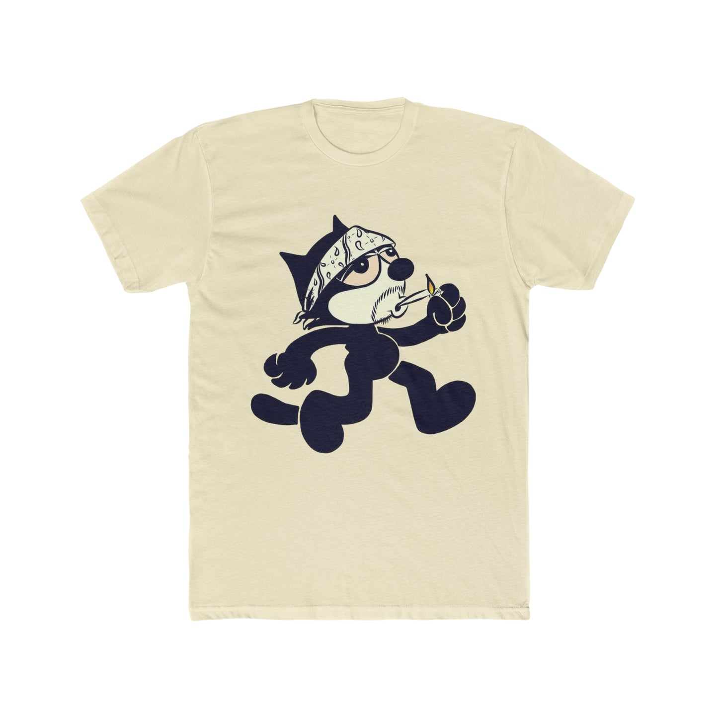 Felix The Cat Smoking a Joint, 420, Weed, Marijuana Tee