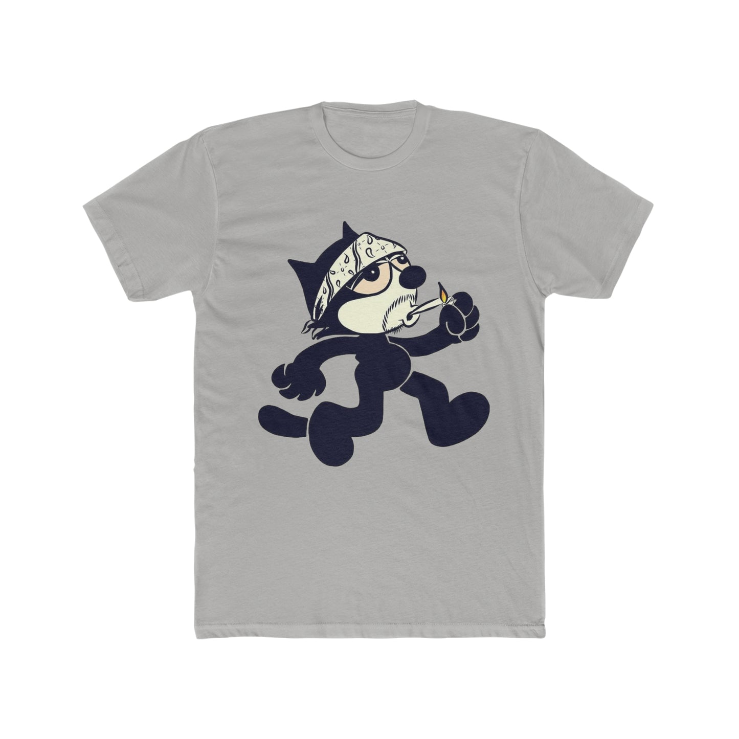 Felix The Cat Smoking a Joint, 420, Weed, Marijuana Tee