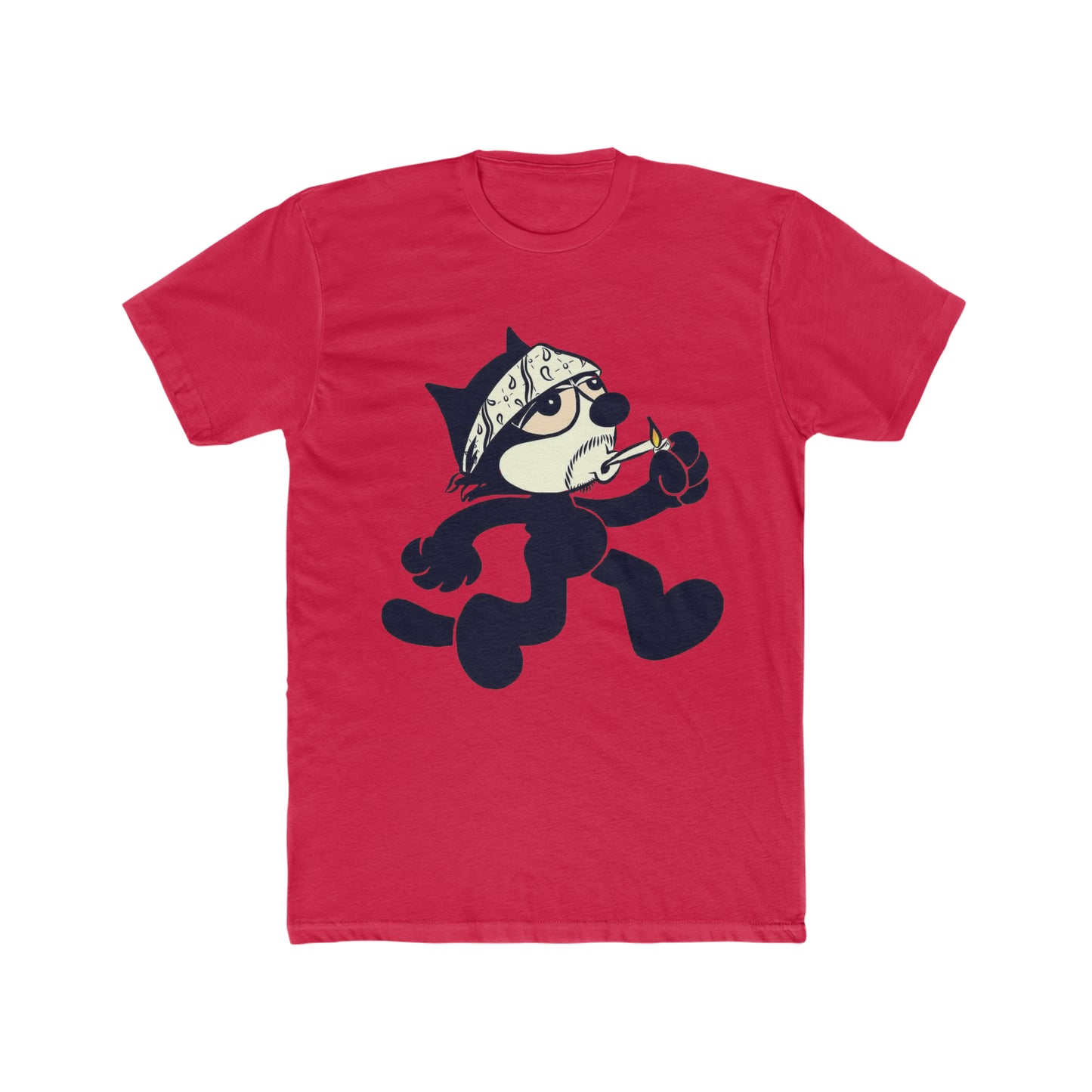 Felix The Cat Smoking a Joint, 420, Weed, Marijuana Tee