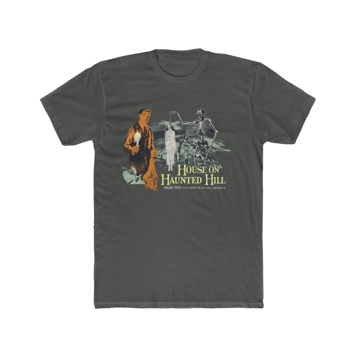 House on Haunted Hill 1959, Movie Poster Tee