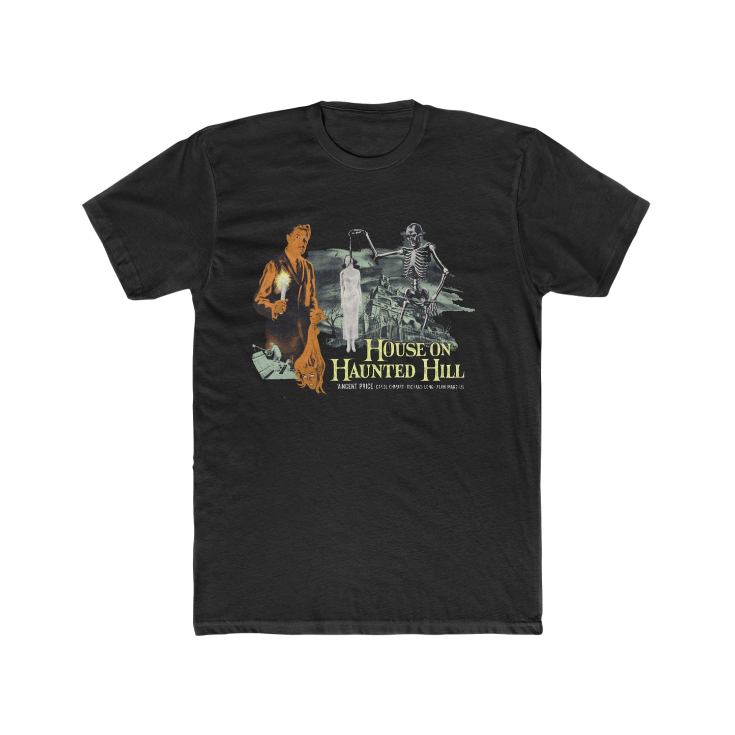 House on Haunted Hill 1959, Movie Poster Tee