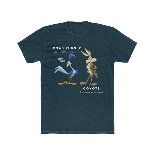 Road Runner with Wile E. Coyote with Latin Translation of Names Tee