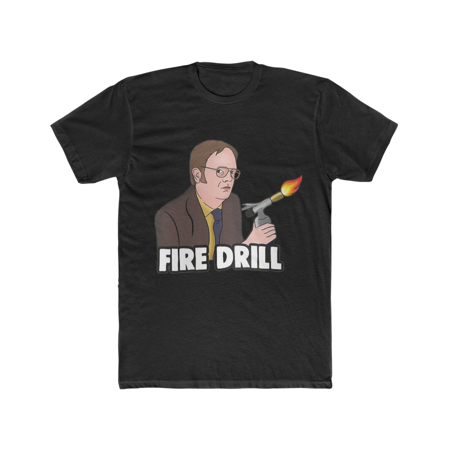 The Office, Dwight Schrute, Fire Drill, Iconic TV Series Tee