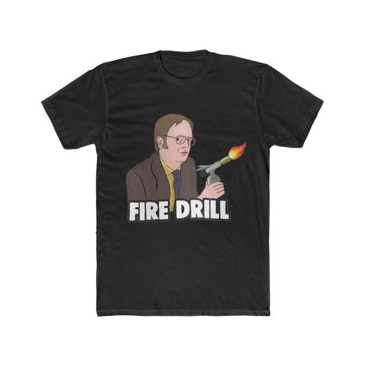 The Office, Dwight Schrute, Fire Drill, Iconic TV Series Tee