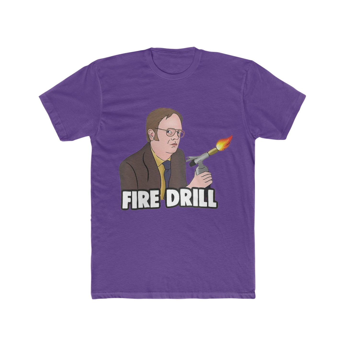 The Office, Dwight Schrute, Fire Drill, Iconic TV Series Tee