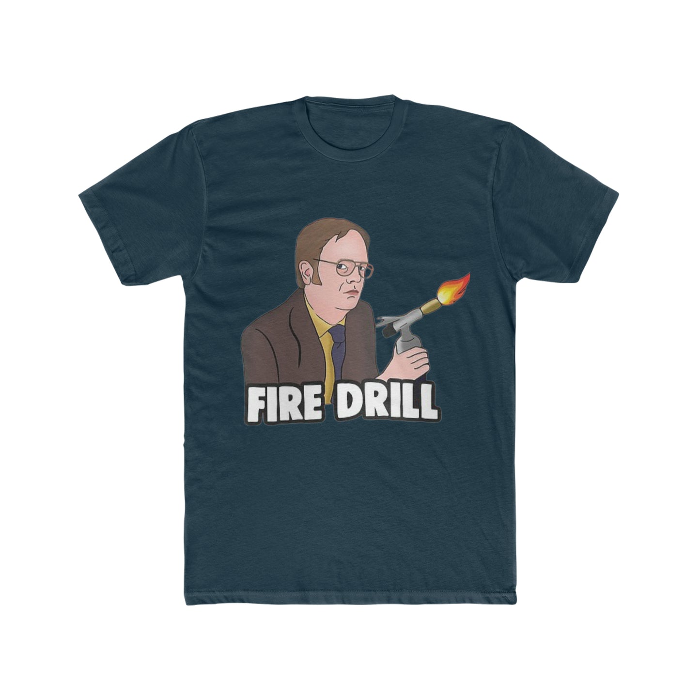 The Office, Dwight Schrute, Fire Drill, Iconic TV Series Tee